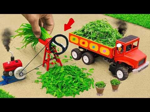 diy diorama making mini motor water pump science project | how to make | @sanocreator