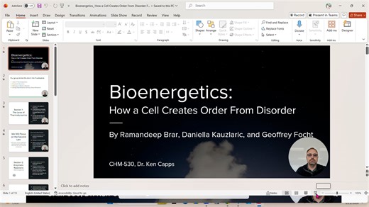 Bioenergetics