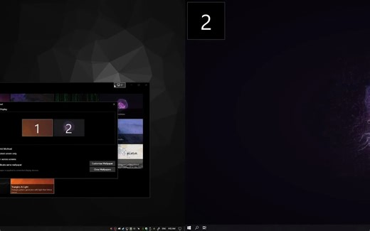 Lively Wallpaper 动态桌面软件多显示器支持