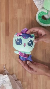 DreamWorks GABBY'S Dollhouse, Celebration Series 8-Inch Tall Mercat Plushies, Stuffed Animal Kids Toys for Girls & Boys Ages 3 and Up
