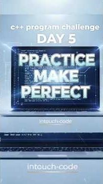Day 5 |Star Pattern Program in C++| Nested For Loop Explained #intouch#nexus#learning#explore#shorts