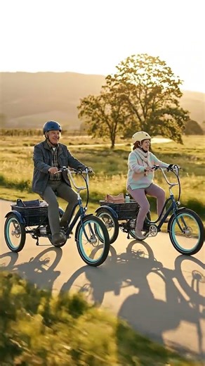 The Relaxed Body Semi Recumbent Etrike has a forward pedaling design for max comfort. #etrike