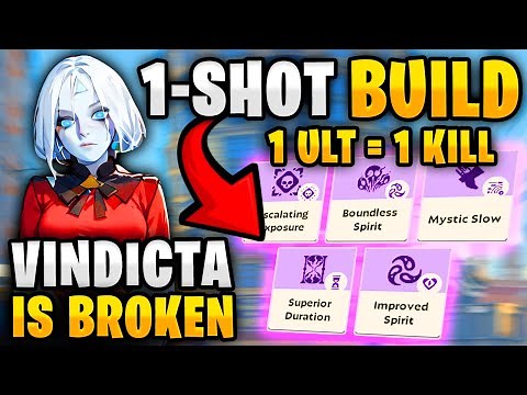 NEW VINDICTA ONE-SHOT BUILD IS TAKING OVER, THIS IS WHY - DEADLOCK VINDICTA BUILD GUIDE GAMEPLAY