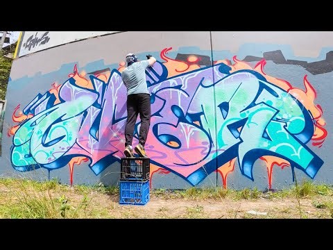 Graffiti in Motion Part 2 – 8 Pieces in 6 Minutes