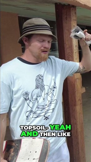 Basement Digging & Outhouse Secrets: Caliche Gold! #shorts