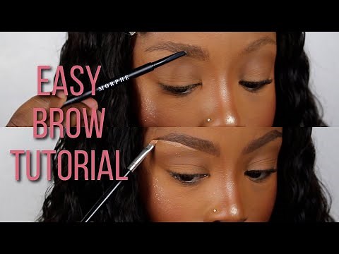 Quick and Easy Eyebrow Tutorial | Morphe Definer Brow Pencil