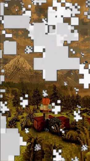 Realistic Map Creation Process! Fantasy Super Multi-Biome Map! #minecraft #minecraftshorts