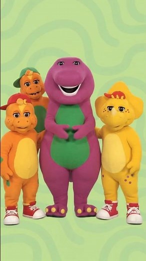 Barney Baby Bop BJ and the riff sing I Love You song