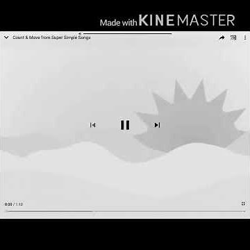 Count & Move! Sped up and B&W Inverted