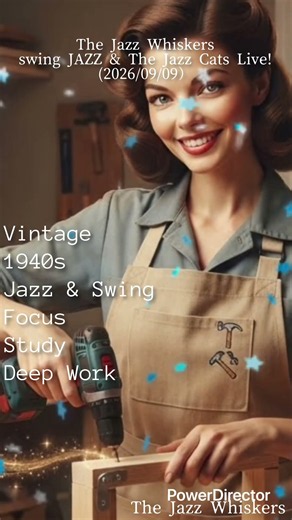 Vintage 1940s Jazz & Swing | Focus, Study & Deep Work #jazz #music