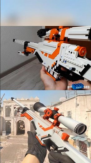 LEGO AWP | Asiimov Side By Side Comparison #cs2