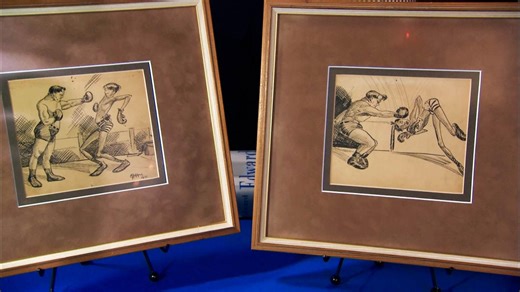 Appraisal: Edward Hopper Ink Drawings, ca. 1900 | Antiques Roadshow