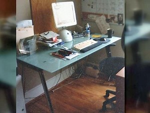 Glass furniture can explode suddenly