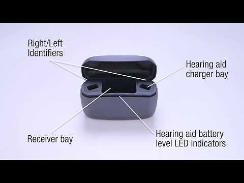 Charging your ReSound LiNX Quattro™ rechargeable hearing aids