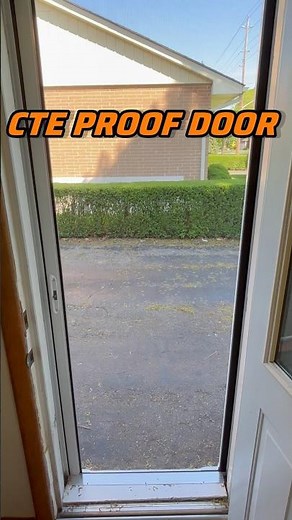 CTE Proof Door?