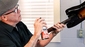 Tips for spraying guitars with aerosol cans