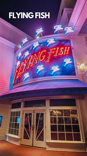 AllEars.net on Instagram: "Flying Fish is one of Walt Disney World’s signature dining spots 🐟✨ It’s known for its fresh seafood, premium steaks, and elegant BoardWalk atmosphere, oh AND BREAD!! This restaurant is a favorite for a more elevated Disney dining experience. Head to the link in our bio to join Quincy as she reviews Flying Fish at Disney’s BoardWalk and shares what’s worth ordering! 🍽️👀 Have you ever eaten at Flying Fish? 🍽️👇💬"