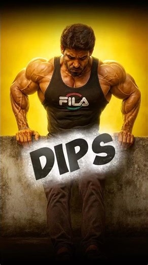Correct Form Of Tricep Dips | #bodybuilding #fitness