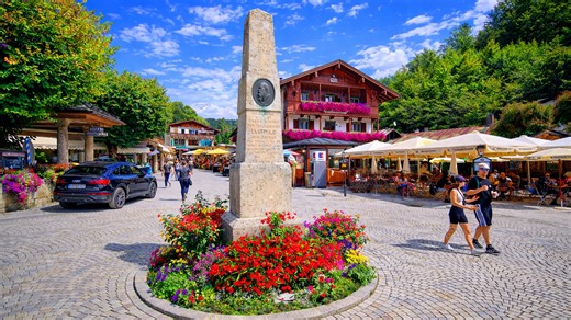 Schönau am Königssee Bavarian Alps village by Lake Königssee (4K)