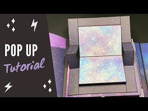 Pop Up Book Card | Tutorial | DIY Scrapbook Page Popup Ideas