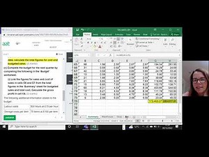MATS AAT1 Tasks 5 and 6 (Spreadsheet tasks) Walkthrough