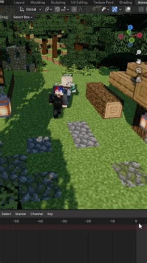 Proceso de Animación en Minecraft Shothers - Parte 6