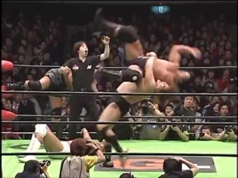 危なすぎる！森嶋猛 バックドロップ