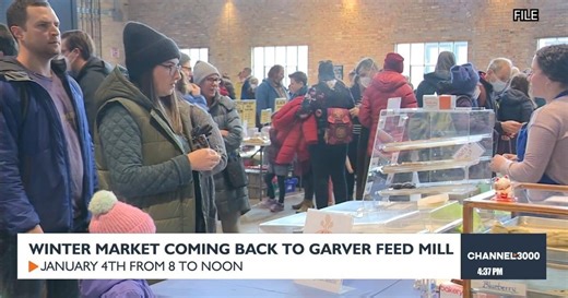 Winter Market coming back to Garver Feed Mill