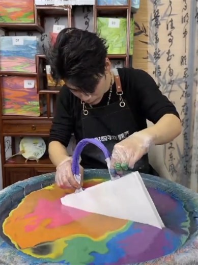 Stunning Water Marbling Techniques Explained