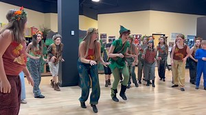 Peter Pan, Tiger Lily, the Brave Girls and the Lost Boys in Neverland all work together against Captain Hook and the Pirates! Don’t miss this hilarious, beautiful show in just 2 weeks! Broadway musical “Peter Pan Jr!” Perfect summer family outing or date night!! Order tickets now! | Front Porch Musical Theatre | Facebook