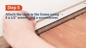 PHS - French Cleat Hanger Kit - 6 inch Heavy Duty Z Clips (50 Pairs) - Supports 50 lbs - Mirror Hanging Hardware, Picture Mounting Brackets, Wall Mount System for Frames & Cabinets