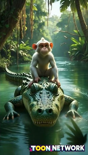 Smart Monkey who saves his life | Hindi kahani | full cartoon movie in hindi #cartoonshorts