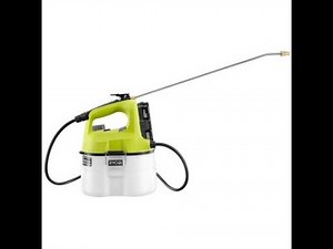 Ryobi P2810 One+ 18-Volt Chemical Sprayer Review