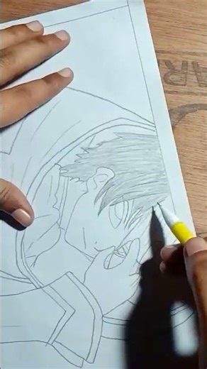 Lelouch Geass Pose Drawing 👁️ | Code Geass #shorts #theartworld