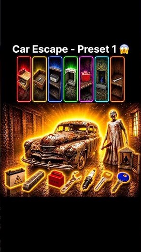 Car Escape - Preset 1 | Complete Guide #Granny