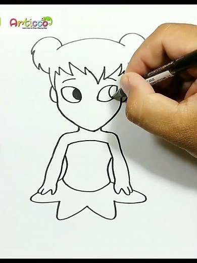 DRAWING TINKERBELL EASY