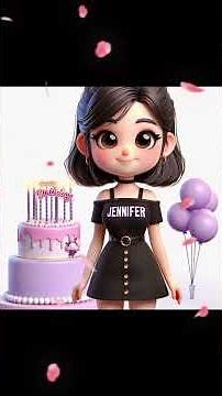 Jennifer Happy Birthday Song. Cutie Happy Birthday song with name. #jennifer #happybirthdayjennifer