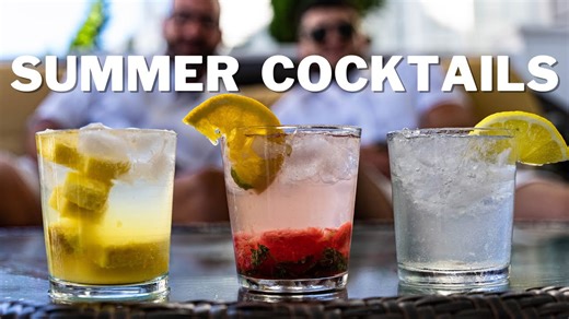 3 refreshing summer cocktails to sip by the beach | Easy DIY recipes