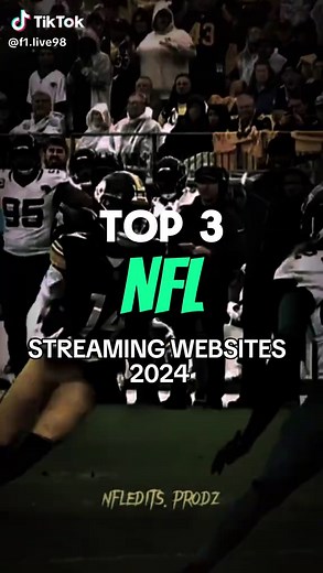 Top 3 Nfl streaming websites 2025 #foryou #nfl #nfledit #streaming #goviral #livestream #nflplayoffs #nfltiktok