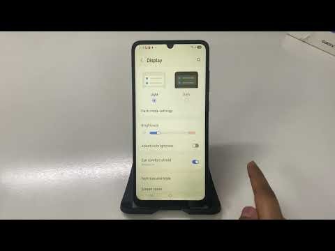 Samsung F07 4G Me Eye Protector Kaise Enable Kare? 100% Working!