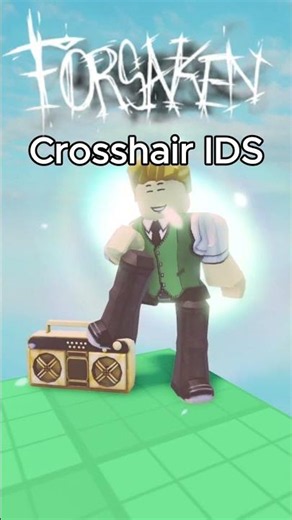 Forsaken crosshair IDS part 3 || Forsaken #roblox #forsaken