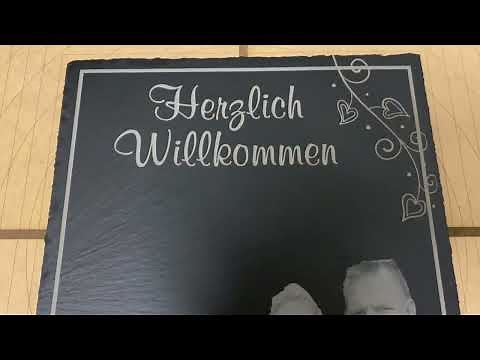 Schiefer lasern mit Two Trees TS2 Diodenlaser