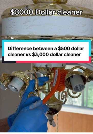 Difference between a $500 dollar cleaner vs $3,000 dollar cleaner Tools and products linked in my bio😉 #deepcleaning #cleaningservice #housecleaning #asmrcleaning