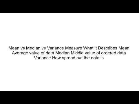 Mean, Median, and Variance in AI Explained | Statistics for Machine Learning Beginners