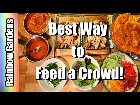 The Best Way to Feed a Crowd! It Makes Everyone Happy - Taco Bar | KITCHEN