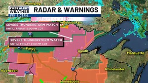 49K views · 123 reactions | A Severe Thunderstorm Watch is in effect until 7/04 9:00PM. Conditions are favorable for the development of severe thunderstorms capable of producing large hail and damaging winds throughout the highlighted area. Be prepared to seek shelter should a warning be issued. | Northern News Now | Facebook