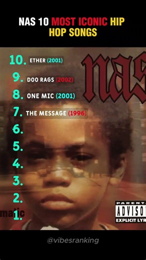 Ranking Nas Best Tracks Of All Time