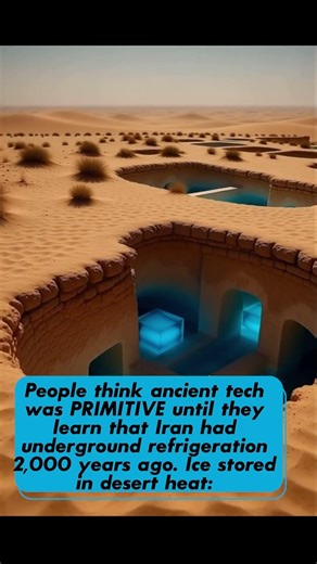 Iran knew how to refrigerate under the desert sun, centuries before electricity.
