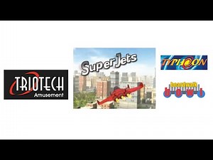 Super Jets - Typhoon - Triotech - Boardwalk Bowl Orlando ✈️