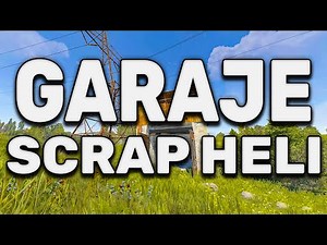 Como hacer un garaje / casa para el scrap heli en rust
